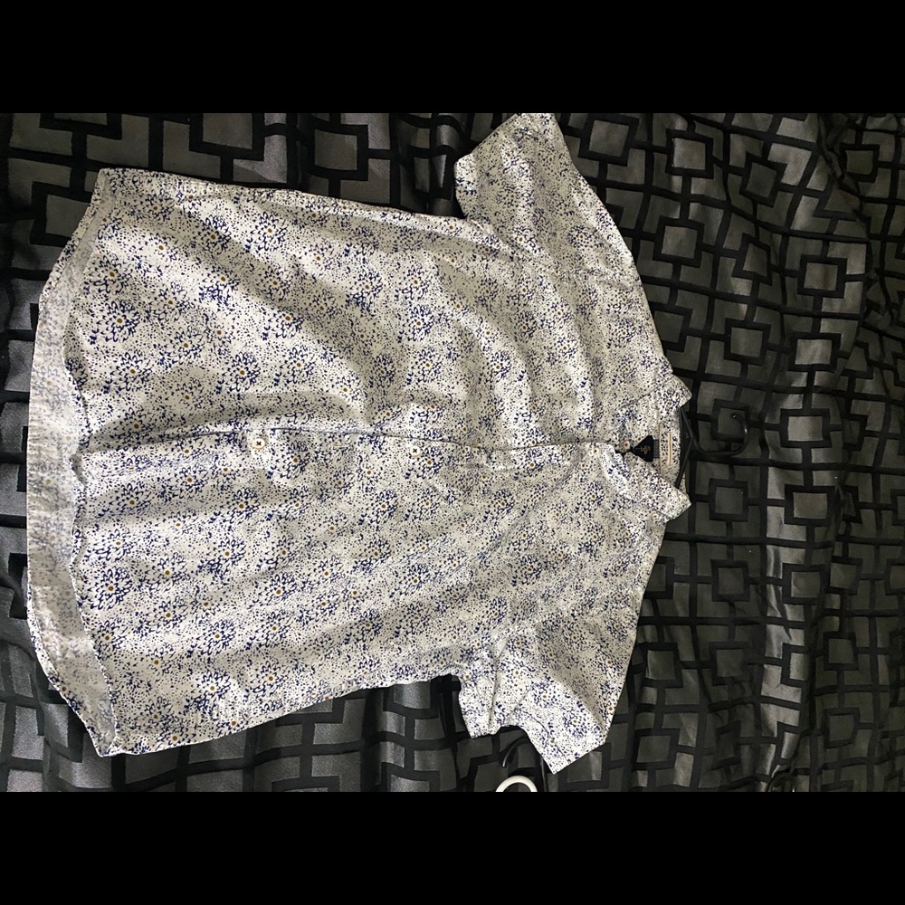 Floral Collared Shirt